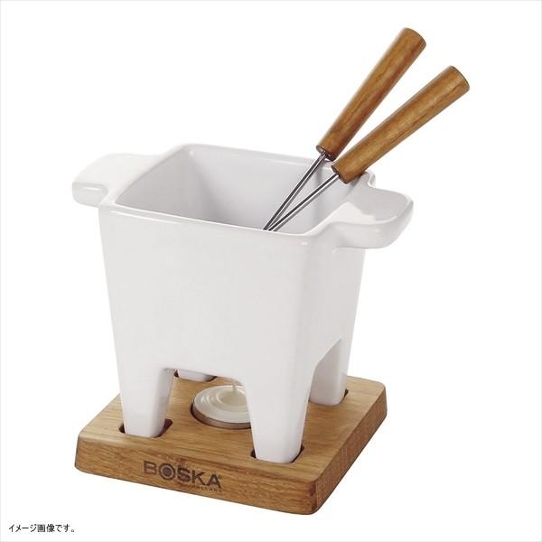 Boska Holland Tealight Cheese ＆ Chocolate Fondue Set Tapas White | Life Collection by Boska Holland