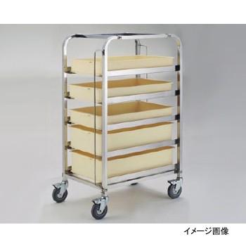 コンテナーカート ステンレス 5段