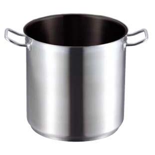 PRO CHEF ステンレス寸胴鍋 ノンスティック加工付26cm 18-8（ステンレス） プロシェフ 寸胴鍋 IH 蓋無 テフロン 26cm