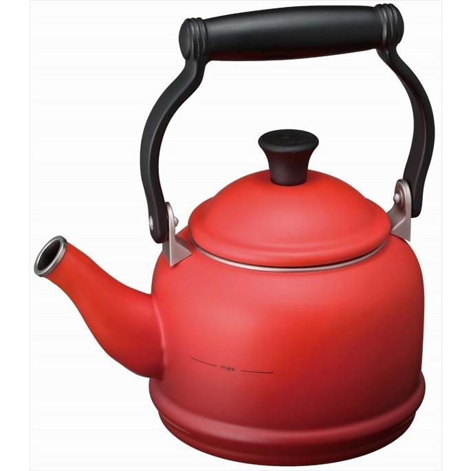 ル・クルーゼ（Le Creuset）  ケトル デミ （チェリーレッド） 920009-00-06（日本正規販売品）｜lachance