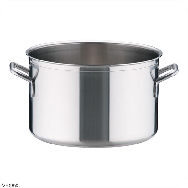 シットラムイノックス１８−１０半寸胴鍋 三重底 （蓋無）２６Ｂ ２６cm
