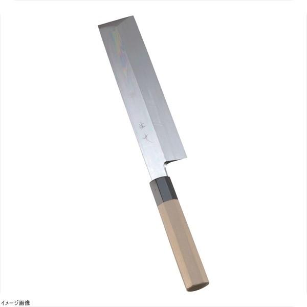 ＳＡ佐文 本焼鏡面仕上 薄刃  木製サヤ ２４cm