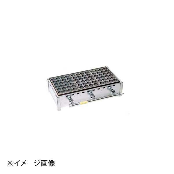 大型 LPガス たこ焼き器 3枚プレート ガス式 ジャンボたこ焼器(24穴) KQ-24J-3 3枚掛LPガス : スタイル