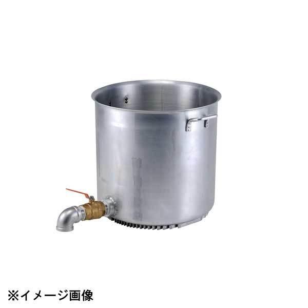 カンダ エコライン 寸胴鍋 蓋無 54cm 2吋蛇口付(目皿ナシ) 007290