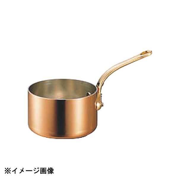 和田助製作所 銅極厚深型片手鍋 真鍮柄 15cm 009002 : スタイル