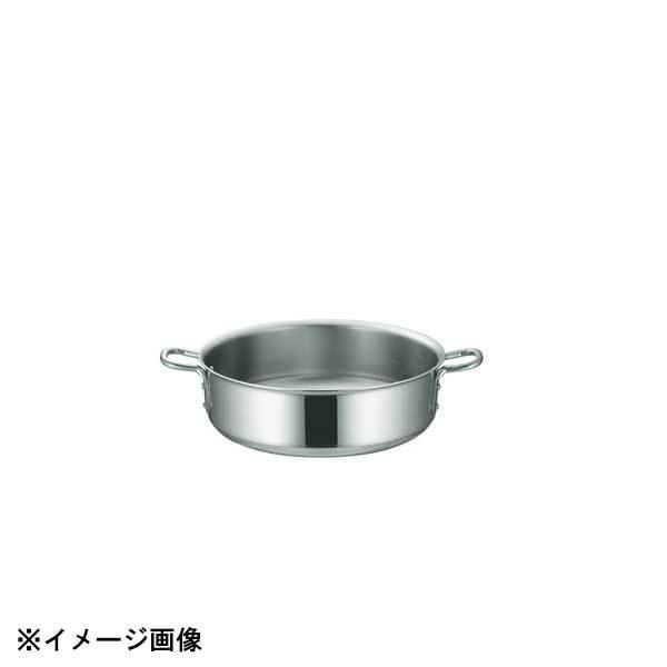 本間製作所 IHマエストロ 3層鋼クラッド外輪鍋 30cm(6.9L) 本体 012288