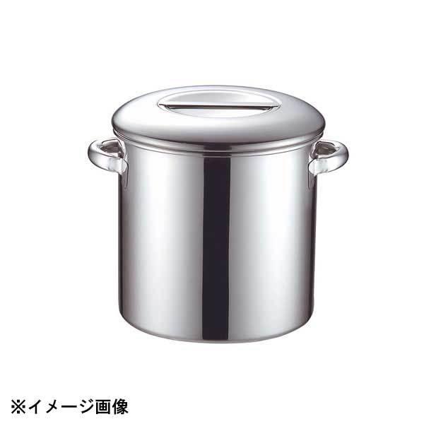 本間製作所 KO 18-8キッチンポット内蓋式36cm(36.6L)手付 015092