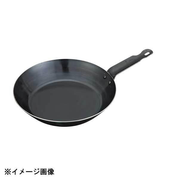 中尾アルミ製作所 鉄短柄フライパン 38cm向い取手 018077
