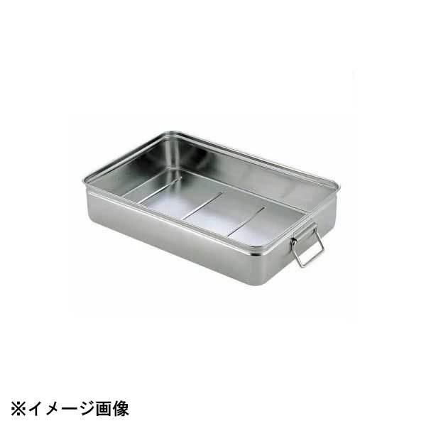 赤川器物製作所 AG 18-8番重バット 手付 中 80浅型 026066