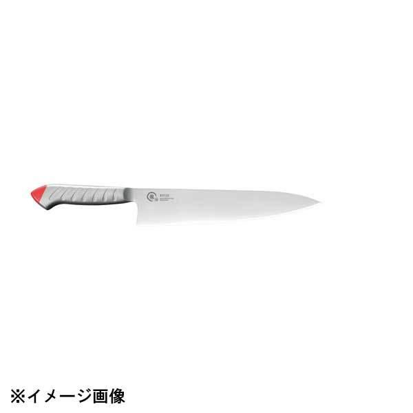 下村工業 龍治 ステンカラー 牛刀 300mm 赤 RYS-17R 131740