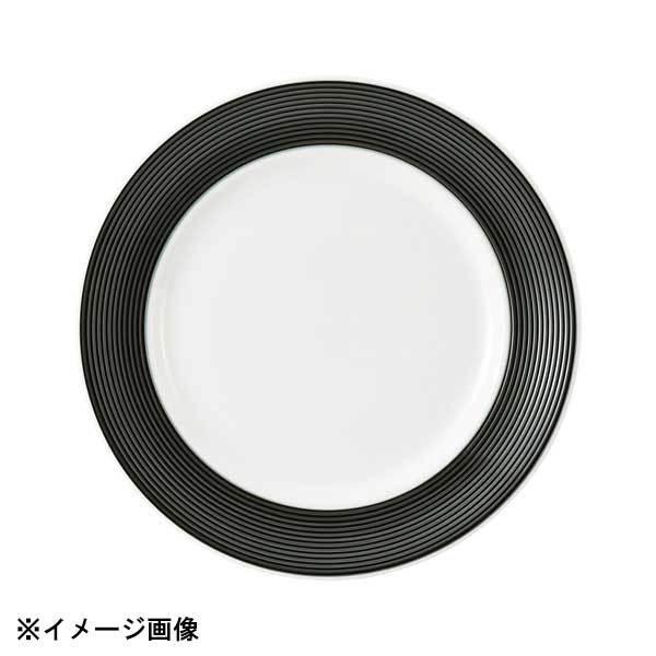光洋陶器 KOYO ラッフル カシス ブラック 28cm プレート 16503002｜lachance