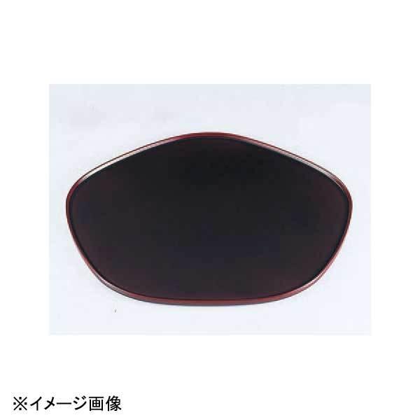若泉漆器 尺3寸梅型盆 真溜塗 B-7-51