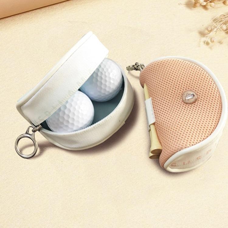 ゴルフボールポーチ ゴルフボールケース 【ゴルフボール2個収納可能