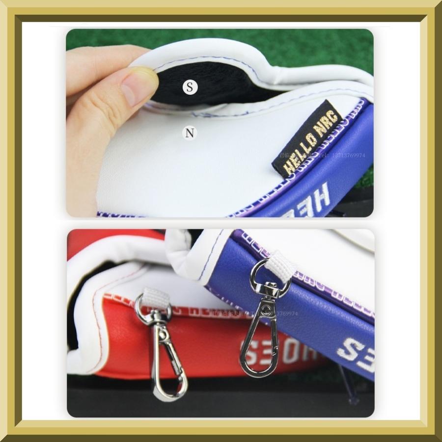 パターカバー ゴルフ パターケース ヘッドカバー マレットタイプ