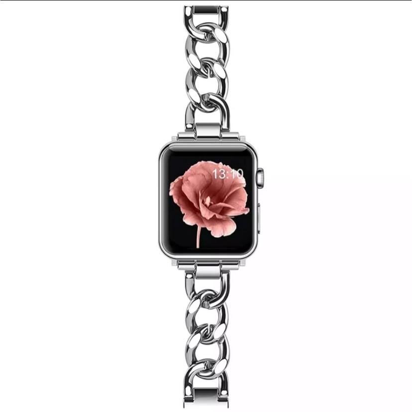 アップルウォッチ　バンド　チェーン　ベルト　おしゃれ　かわいい　Apple Watch 38mm 40mm 41mm 42mm 44mm 45mm シリーズ　Series 2 3 4 5 6 7 8 9 SE｜lacolf｜09