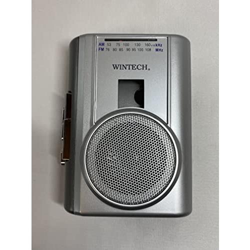 WINTECH AM/FMラジオ付テープレコーダー (FMワイドバンド対応) シルバー PCT-02RM｜laconc21｜07