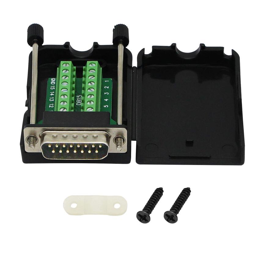 CERRXIAN DB15オスコネクタ?DB15ネジ配線端子モジュールブレークアウト