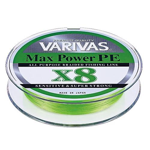 VARIVAS(バリバス) ライン マックスパワーPE X8 ライムグリーン 150m