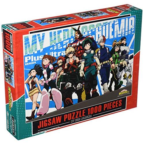 2021年　僕のヒーローアカデミア展 1000ピースパズル　51×73.5センチ エンスカイ 僕のヒーローアカデミア ジグソーパズル1000ピース「一歩を