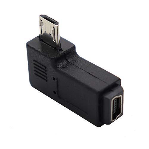 ViViSun【JCT請求書発行可能】【2個セット】 Micro usb to mini usb変換アダプタ Micro(オス) to mini(メス｜laconc21｜03