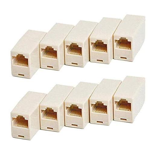 RJ11電話ケーブル 電話線 延長 中継器 中継コネクターモジュラー