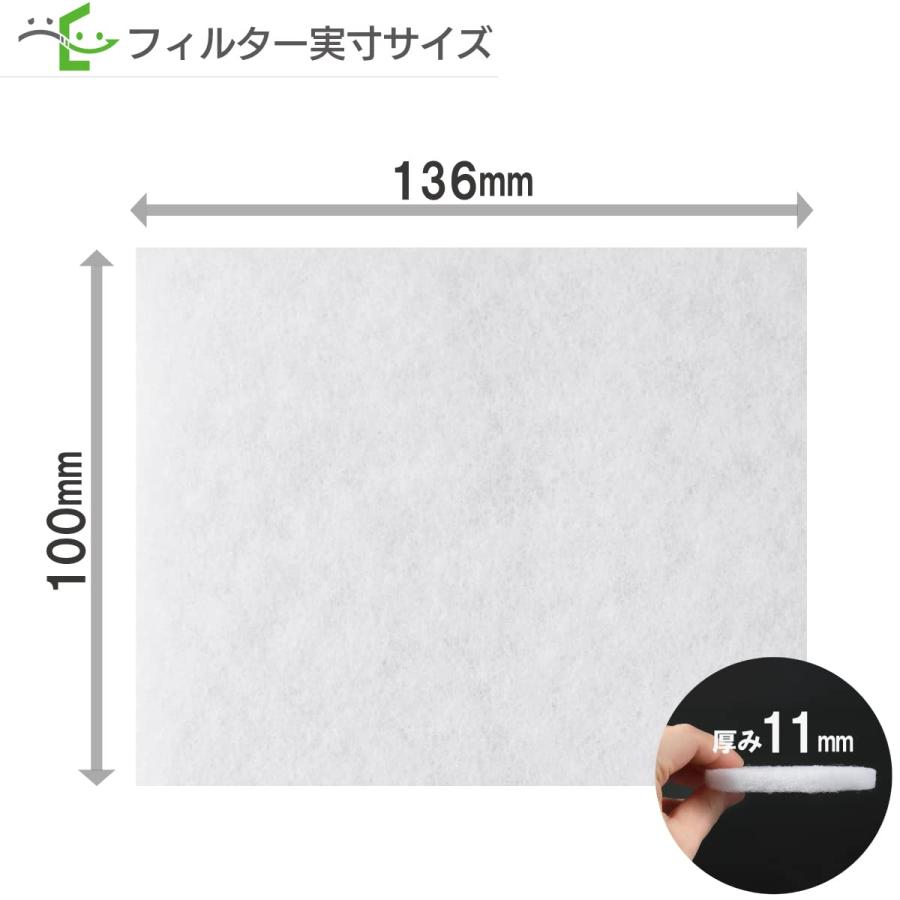 フィルターコム 東芝 [ F-1SS3 / VFP-8WUF3 DV-1KSS3 対応] 換気