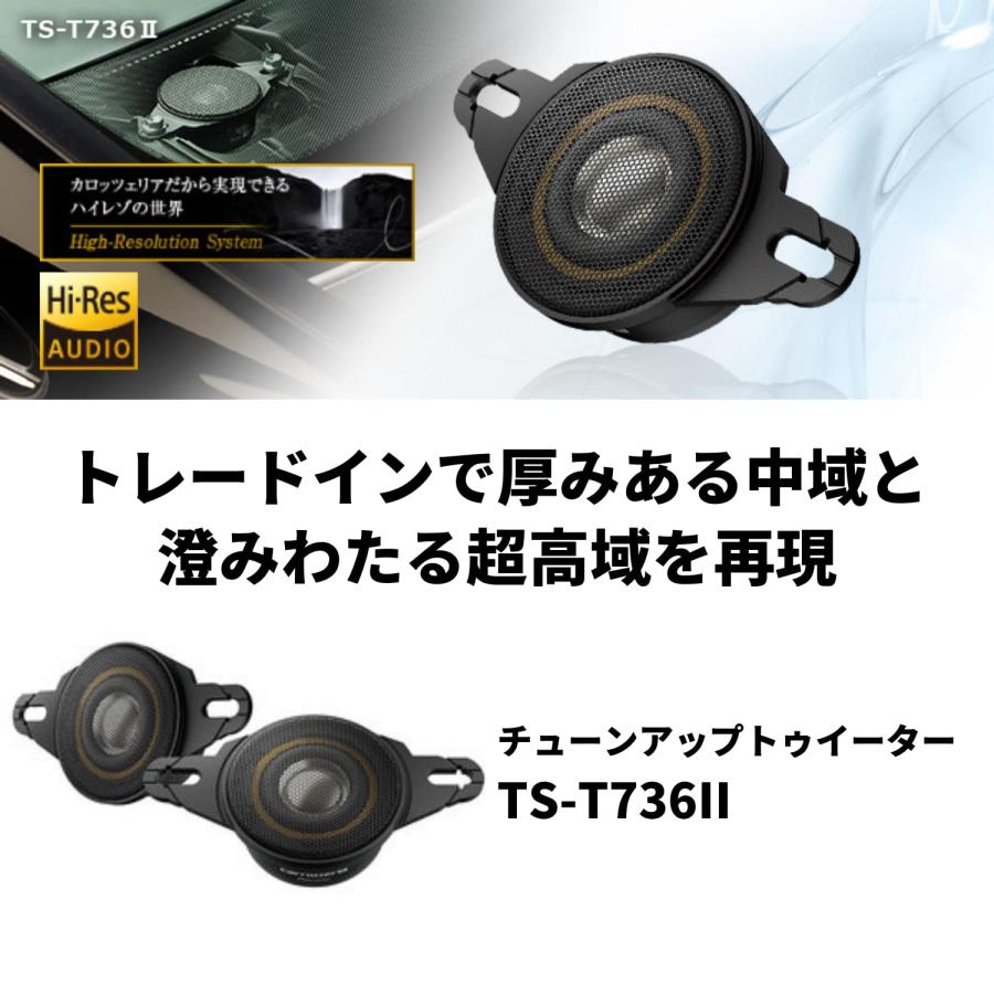 Pioneer パイオニア スピーカー TS-T736-2 チューンアップ