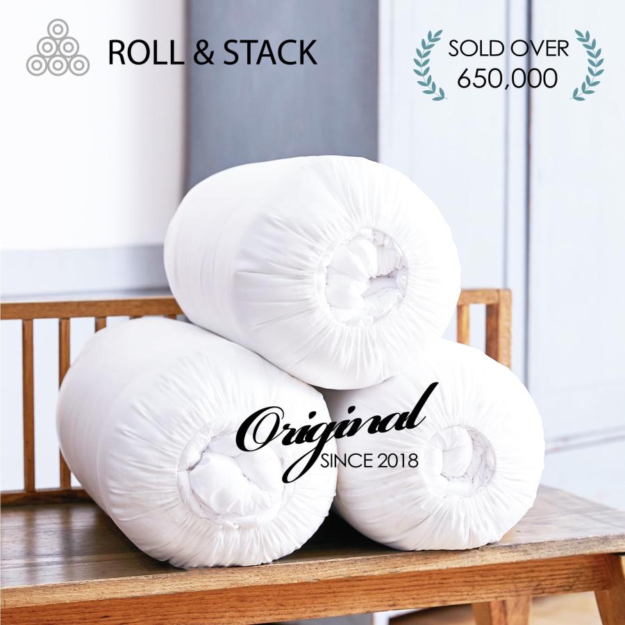 Roll&Stack ロールアンドスタック ふとん収納袋, 衣類収納袋 - L (45L) Blue X 2｜laconc21｜02