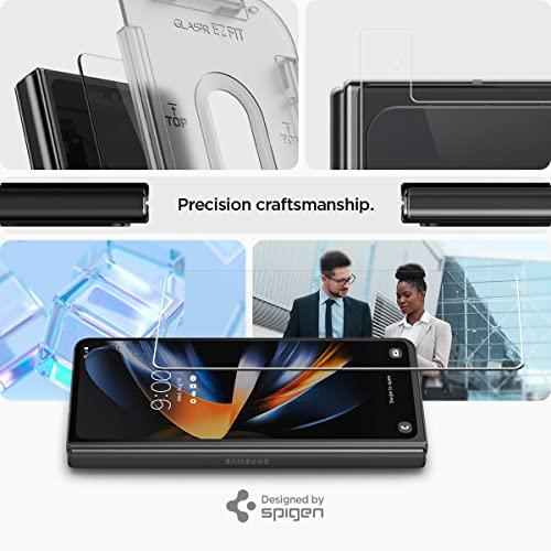 Spigen EZ Fit ガラスフィルム Galaxy Z Fold 4 用 貼り付けキット付き ギャラクシー Z Fold4 対応 保護 フィルム｜laconc21｜05