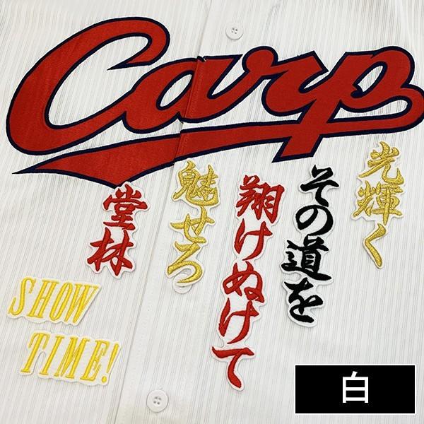 メール便送料無料】納期注意【広島カープ 刺繍ワッペン 堂林 応援歌