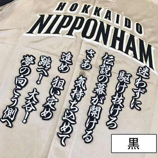 メール便送料無料】納期注意【日本ハムファイターズ 刺繍ワッペン 大谷