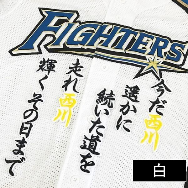 メール便送料無料】納期注意【日本ハムファイターズ 刺繍ワッペン 西川