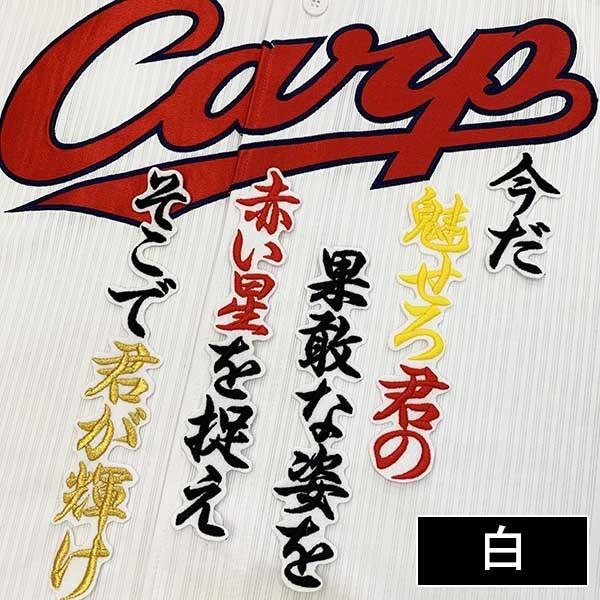 メール便送料無料】納期注意【広島カープ 刺繍ワッペン 赤松 応援歌