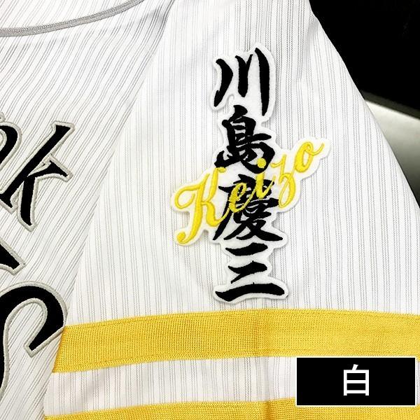 メール便送料無料】納期注意【ソフトバンクホークス 刺繍ワッペン 川島