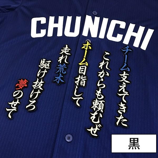 メール便送料無料】納期注意【中日ドラゴンズ 刺繍ワッペン 荒木 応援