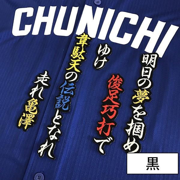 メール便送料無料】納期注意【中日ドラゴンズ 刺繍ワッペン 亀澤 応援