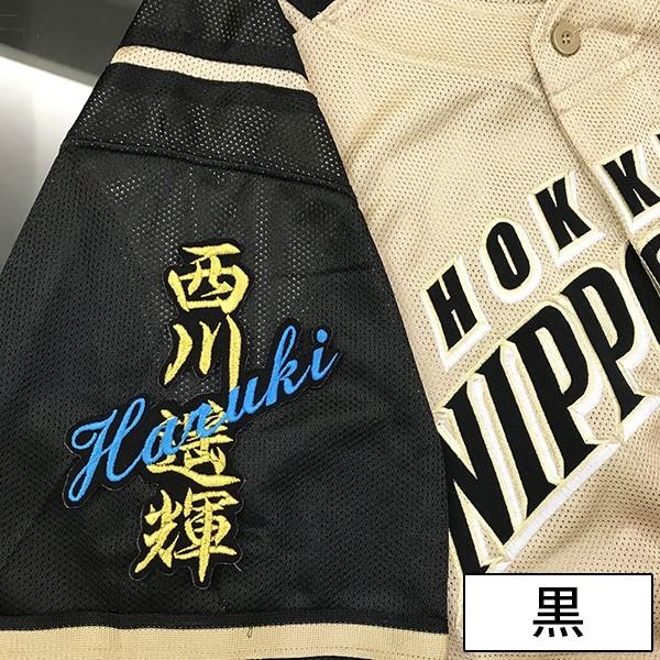 メール便送料無料】納期注意【日本ハムファイターズ 刺繍ワッペン 西川