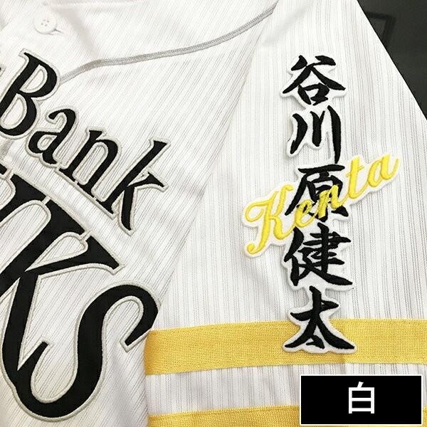 メール便送料無料】納期注意【ソフトバンクホークス 刺繍ワッペン