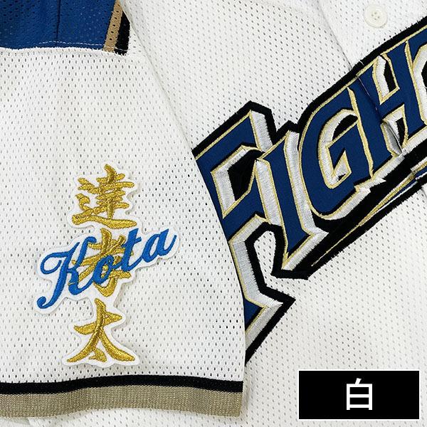 納期注意【日本ハムファイターズ 刺繍ワッペン 達 ネーム】達孝太