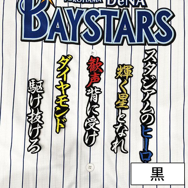 メール便送料無料】横浜 DeNA ベイスターズ 刺繍ワッペン 森 応援歌