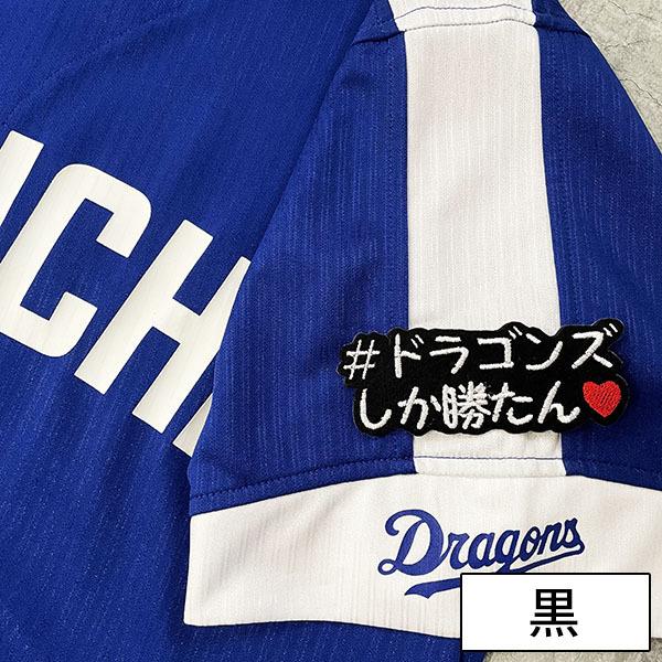メール便送料無料】中日ドラゴンズ 刺繍ワッペン ドラゴンズしか勝たん
