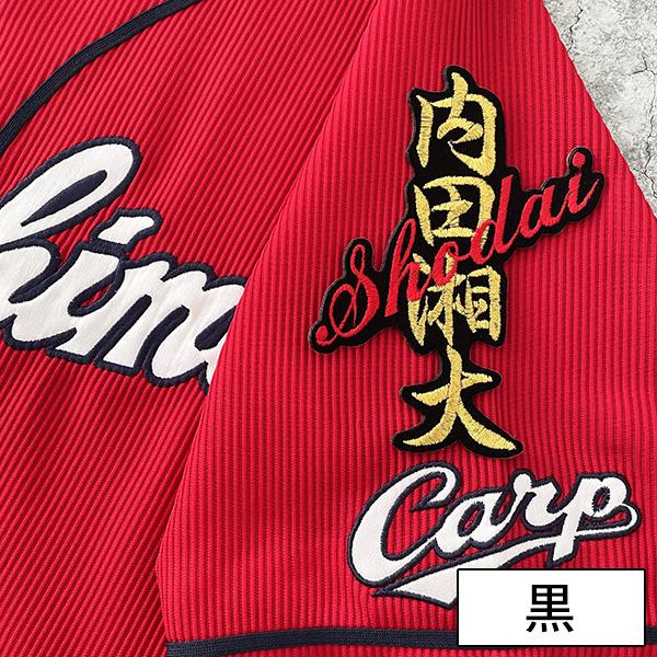 メール便送料無料】広島 カープ 刺繍ワッペン 内田 ネーム/内田湘大