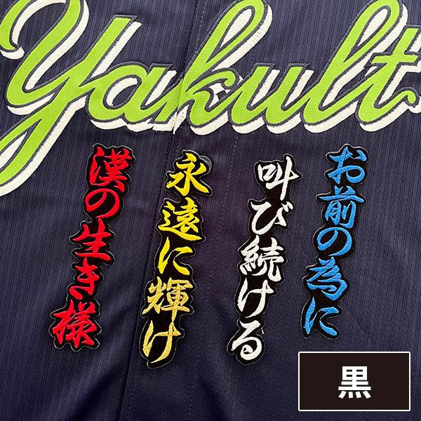 メール便送料無料】東京 ヤクルト スワローズ 刺繍ワッペン 長岡 応援
