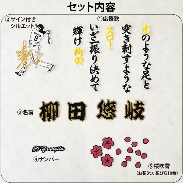 納期注意【ソフトバンク ホークス 刺繍ワッペン 5点セット】【白 納期注意【ソフトバンク ホークス 刺繍ワッペン 5点セット】【白