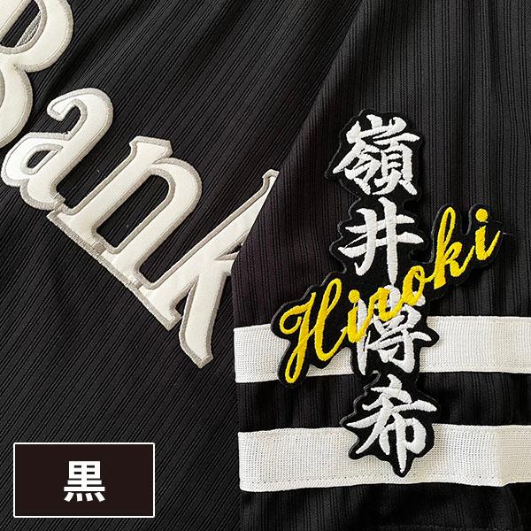 メール便送料無料】福岡 ソフトバンク ホークス 刺繍ワッペン 嶺井