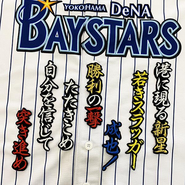 人気アイテム メール便送料無料 横浜 Dena ベイスターズ 刺繍ワッペン 細川 応援歌 黒 細川成也 Baystars 応援 刺繍 ユニホーム Supplystudies Com