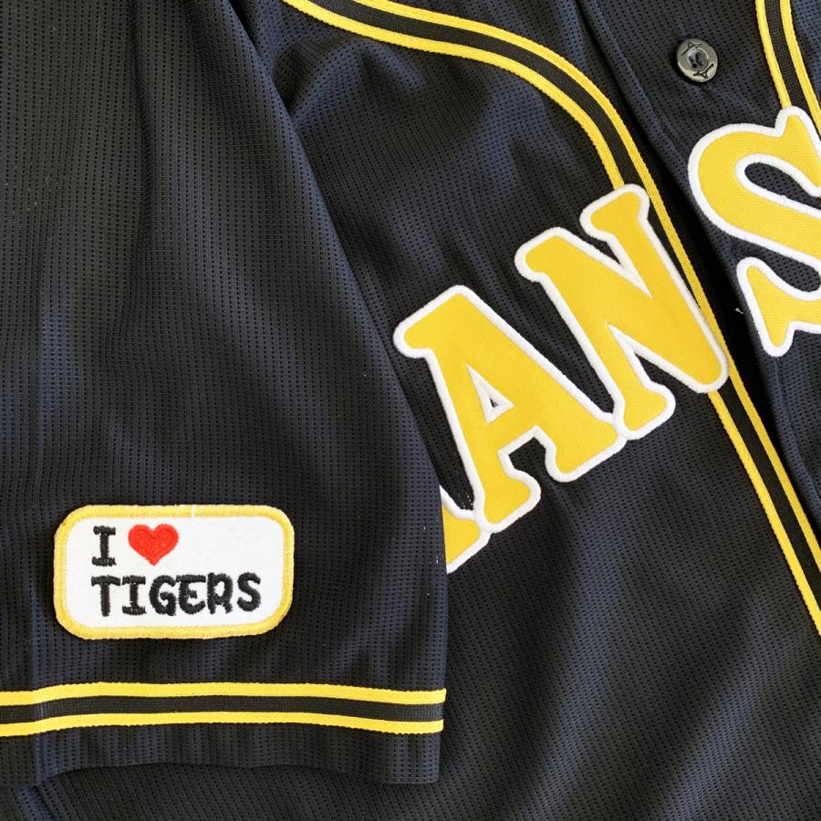 阪神タイガース　ユニフォーム　刺繍ワッペン 阪神 タイガース 中野拓夢 短冊 応援 刺繍 ワッペン ユニフォーム