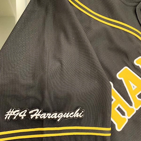阪神タイガース ワッペン9点 背番号ワッペン（0～9）【二桁用】黒×黄 - 阪神タイガース公式