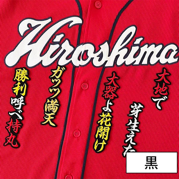 納期注意】広島 カープ 刺繍ワッペン 持丸 応援歌 /持丸泰輝/carp/応援