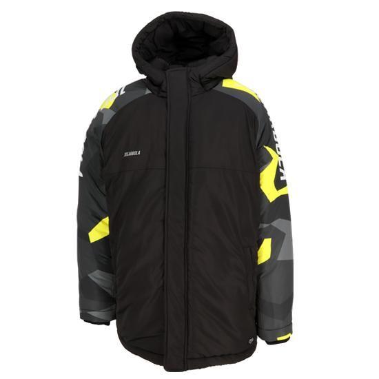 JOGARBOLA スウェーデン柄 中綿 ハーフコート BLK SIZE L JOGARBOLA スウェーデン柄 中綿ハーフコート BLK SIZE L : Lacos